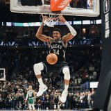 Giannis recorded his 24th 30/10 game of the season, the most in the NBA.  36 PTS | 13 REB | 9 AST | 2 BLK