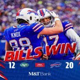 THAT'S A WIN!!!  #NYJvsBUF | #BillsMafia