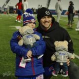 .@JoshAllenQB met cancer warrior Abbie over the summer.  Abbie recently found out her tumor is gone, so Josh had her on-field pregame to celebrate.  We love every bit of this moment.