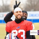 When your BFF comes back to practice.  #MIAvsBUF practice photos:
