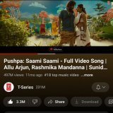 #OoAntava Trended 9 Month  #Srivalli (H) Trended 10 Month  #SaamiSaami (H) Still Trending At #18 In It's 11th Month   #Pushpa Hindi Album Alone Crossed 1.8B Views   Mass reAAch @AlluArjun    #1YearForIndianHGOTYPushpa