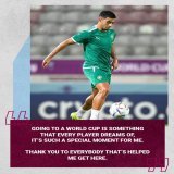 Morocco face Croatia in their World Cup opener today    Good luck Anass, the Clarets are all cheering you on!