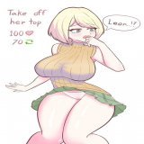 Ashley got caught off guard and Leon's not here to save her. Let's strip her  #stripgame #AshleyGraham #ResidentEvil4 #RE4