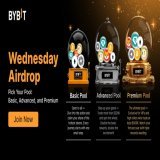% chance to win the hottest tokens!  First come, first served.  Click Join Now to Start Claiming!  #TheCryptoArk #Bybit #Airdrop100% Chance Airdrops. First come, first served.From bybit.com