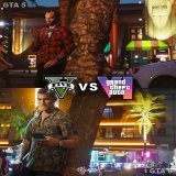 GTA 5 vs GTA 6 GRAPHICS COMPARISON !  GTA6.2026 ! #gta6 #GTAVI #gaming