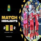 HIGHLIGHTS:  In an emotional swinger, @WACofficiel bring a #TotalEnergiesCAFCL finals ticket on their way home from the trip to @Masandawana!   #MSFCWAC | @Football2Gether