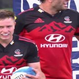 Ce S.U.P.E.R.B.E essai des @crusadersrugby que ne renierait pas le @StadeToulousain   Ou est-ce l'inverse ?   Retrouvez les deux clubs rouge et noir chaque week-end sur @canalplus  @top14rugby @SuperRugby