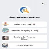 #CanYamanForChildren Association - Turkish Earthquake Appeal   There are no right words in such a bleak situation, but we felt it is our duty to prepare and participate in this relief initiative for all those in need.