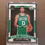 Jayson Tatum 2017-18 Panini Donruss Rookie Patch #NC-JT NBA Boston Celtics F/S  #thehobby #sportscards