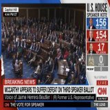 Hakeem Jeffries is winning the vote AGAIN! Republicans are such a disaster they don&rsquo;t deserve to ever govern again.  #RepublicansInDisarray #RepublicanHouseClownShow