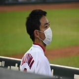 この秋山さんはジライヤさんカットなのかな？  2022.9.29 マツダスタジアム　 #カープ　#秋山翔吾