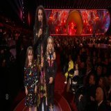 Could there be a more adorable #GRAMMYs performance intro? @brandicarlile&rsquo;s family takes the stage to introduce their favorite artist.