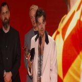 Come on @Harry_Styles, we wanna say CONGRATS to you  We have a #GRAMMYs winner for Album of the Year!!