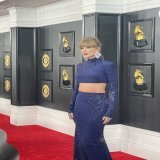 SWIFTIES RISE!   @taylorswift13 is shining on this #GRAMMYs carpet.