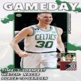It&rsquo;s #GAMEDAY!   - : Portland #TrailBlazers : NBCSB : 7:30 PM EST : TD Garden, MA : Association Edition (White)