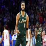Playoff Wins in the Past 15 Years:  Jayson Tatum: 38 Philadelphia 76ers: 37  HIM.  #BleedGreen