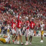 The Ohio State Buckeyes past 5 top five matchups.  20 vs UA | 24-52 | L  21 vs UM | 27-42 | L  22 vs ND | 21-10 | W  22 vs UM | 23-45 | L  22 vs UGA | 41-42 | L   1-4  #GoBucks