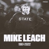 Mississippi State has announced the passing of Head Coach Mike Leach