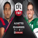 Reminder: @MTLAlouettes and @sskroughriders coming up on @CFLonTSN at 7:00 ET!  #LiveMic | #CFLGameday