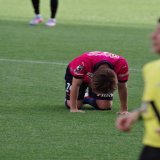 試合終了と共に突っ伏して、顔を上げた後 安堵したような表情  #鳥海晃司 #セレッソ大阪 2023/3/12