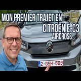 Premier Trajet - Citro&euml;n &euml;-C3 Aircross : Mes 23 premiers kilom&egrave;tres &agrave; son volant !