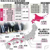【統一地方選挙2023/4/9 \u2460】 北海道・北海道知事選挙 北海道・北海道議会議員選挙 北海道・札幌市長選挙 北海道・札幌市議会議員選挙 青森県・青森県議会議員選挙 秋田県・秋田県議会議員選挙 山形県・山形県議会議員選挙 栃木県・栃木県議会議員選挙 群馬県・群馬県議会議員選挙 #選挙に行こう