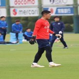 2023/4/16(Sun) クラハ  沖くん 気合い入ってた！！  #鹿島アントラーズ #練習見学 #共に #沖悠哉