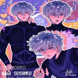 Nagi   #nagiseishiro #bluelock  #ブルーロックFA #ブルーロック  #ArtistOfindonesia #artidn