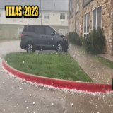 Crazy footage of Texas hailstorm today | Heavy rain, hail falls  Video:   #texas #hailstorm #dallas #txwx #tornado #storm