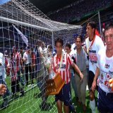Vi que "Toros Neza" estaba como tendencia y solo viene a mi mente el equipazo de mis #Chivas que qued&oacute; campe&oacute;n en el 97