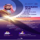 Aiming to become a transport hub and boost tourism, #SaudiArabia has officially launched #RiyadhAir, @PIF_en&rsquo;s newest national airline, connecting Riyadh to 100+ world destinations.