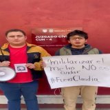 Acabo de ver un video que cre&iacute; era de CUBA o Venezuela pero NO,es M&Eacute;XICO.Los COBARDES de la GUARDIA NACIONAL deteniendo a un joven manifestante en el Metro.Est&aacute; en Juzgado C&iacute;vico CUH-4.Que poca madre tienes Claudia:Represi