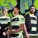 [] Official: #ManCity will wear their third kit vs Bournemouth this weekend.