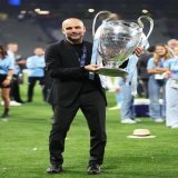 [] Pep Guardiola: &ldquo;I think the job is done. I don't want to compare myself with Leo (Messi) but there is an image in the World Cup after the final  when he says: "That's it, that's it". Right? Well, in this club I know that that&rsquo;s it, tha