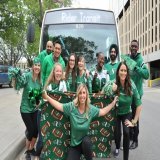 Headed to the  game tomorrow eve? Avoid the hassle finding parking and navigating construction - consider taking Rider Transit as a great alternative to driving!   There are several convenient shuttle locations to get you there safely. Visit  for mor