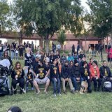 #AlwaysRemember #NeverForget #1October  As they do every year on this day, friends, family and others have come together to mark one of the darkest days in Las #Vegas.  Our annual Sunrise Remembrance Ceremony starts in just a few minutes.  #VegasStro