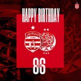 يهنئ النادي الإفريقي شقيقه التاريخي نادي الوداد الرياضي المغربي  بمناسبة مرور 86 عاما على تأسيسه.