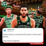 The Celtics have had trouble containing leads recently, and are now 2.5 games behind the East-leading Bucks.  Cause for concern? Or just a hump in the road for Boston?