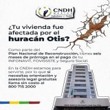 Si tu vivienda  fue afectada por el hurac&aacute;n #Otis, tienes seis meses de pr&oacute;rroga en el pago de tu #INFONAVIT, #FOVISSSTE y #SeguroSocial, esto como parte del Plan Nacional de Reconstrucci&oacute;n.  &iquest;Necesitas asesor&iacute;a? &i