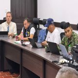Girón El CNE hace presencia en el Puesto de Mando Unificado (PMU) de las elecciones atípicas, articulando acciones con entidades nacionales y regionales para garantizar un proceso electoral transparente, seguro y con plenas garantías.