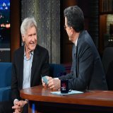 What helped make Harrison Ford accept his role in the new @ParamountPlus series @1923official? The answer may surprise you.  #Colbert