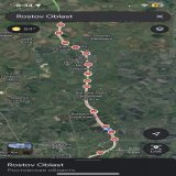 Holy moly. Live google maps&rsquo; results from the main thoroughfare between Moscow and Rostov Oblast. (Ростовская область).   These live google mapping results are individuals reporting closed access to roads, likely due to #WagnerGroup military mo