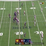 Defense making a statement early    #WASvsHOU FOX