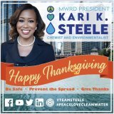 Thanksgiving Day is the perfect time to remind one another of the many reasons there are to be grateful. Wishing you peace and continued good health.   Happy Thanksgiving! #TeamSteele #peacelovecleanwater