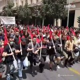 \ud83d\udea9Первомай в Афинах, Греция.