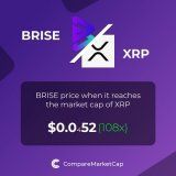 If $BRISE reaches $XRP's current market cap, its price would be $0.000052. That makes 108x!   You can now compare Bitgert and XRP with over 3500 coins at    #crypto #marketcap #blockchain #bitcoin #comparemarketcap #brise #bitgert