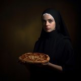 GM &ndash; I didn't know what to serve you this morning, so I ordered the default pizza from the nun. #Pizza #Monday #CryptoTwitter!  #HODL #Bitcoin #Ethereum #Cryptocurrency #NFTCommunity #web3community #NFT #nftart #ToTheMoon #StrangersHQ #DreamBig