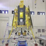India had to have the freemasonic checkerboard colors on the lunar lander.
