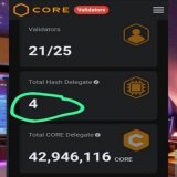 *Congratulations*on the official entry of Bitcoin mining machines (in DAO validator 7, 3 and 11) today, it is a good day worth celebrating  Without the computing power of Bitcoin mining machines, #CORE is just an ordinary public chain. With the compu