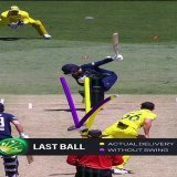 STARC!   A trademark inswinger from the big quick! #AUSvENG  #PlayOfTheDay | #Dettol